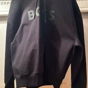 Hugo Boss Black Hoodie for Men.